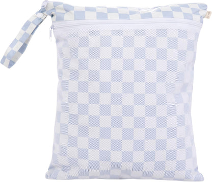 Wet Dry Bag, Dual Compartment, Water Resistant, Baby Gear | Swimwear storage, Stroller attachment, Daycare essentials, Clothing separation, Travel organization, Reusable