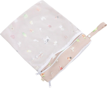 Wet Dry Bag, Dual Compartment, Water Resistant, Baby Gear | Swimwear storage, Stroller attachment, Daycare essentials, Clothing separation, Travel organization, Reusable