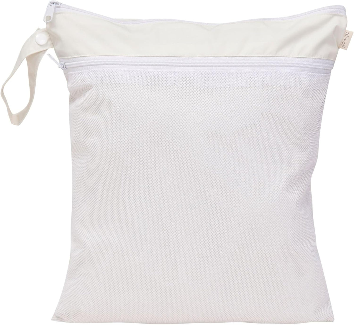 Wet Dry Bag, Dual Compartment, Water Resistant, Baby Gear | Swimwear storage, Stroller attachment, Daycare essentials, Clothing separation, Travel organization, Reusable