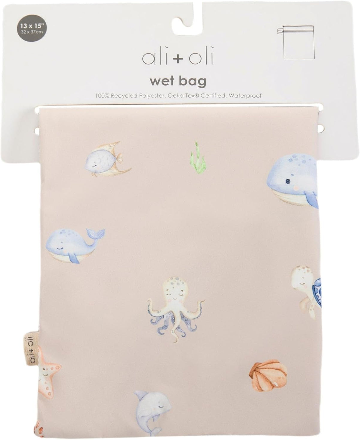 Wet Dry Bag, Dual Compartment, Water Resistant, Baby Gear | Swimwear storage, Stroller attachment, Daycare essentials, Clothing separation, Travel organization, Reusable