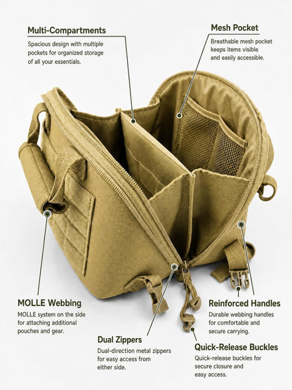 Toiletry Bag for Men, Hanging Travel Toiletry Bag with Modular Webbing, Shower Bag for Business Trip Camping, Men‘s Toiletry Travel Bag, Bathroom Travel Organizer,Tactical Organizer Black