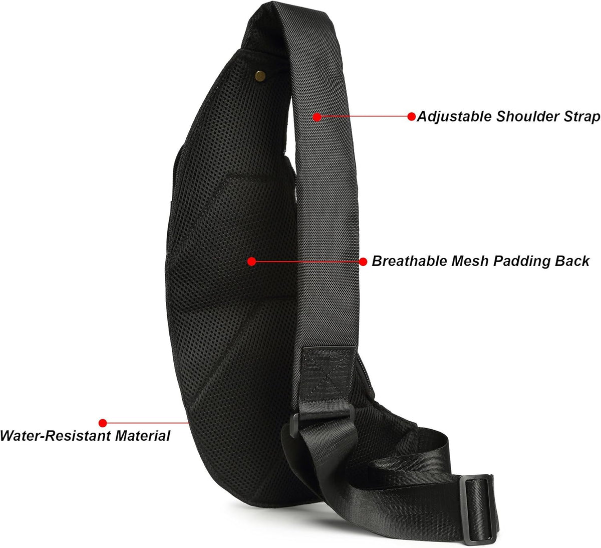 Sling Bag Chest Shoulder Backpack Crossbody Bags Casual Daypack for Men Women
