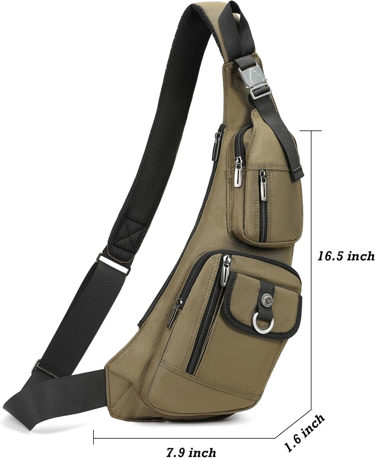 Sling Bag Chest Shoulder Backpack Crossbody Bags Casual Daypack for Men Women