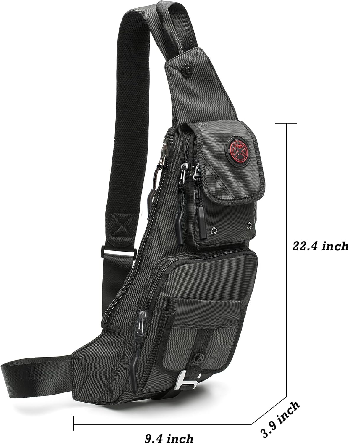 Sling Bag Chest Shoulder Backpack Crossbody Bags Casual Daypack for Men Women