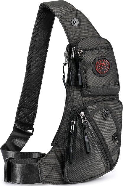 Sling Bag Chest Shoulder Backpack Crossbody Bags Casual Daypack for Men Women
