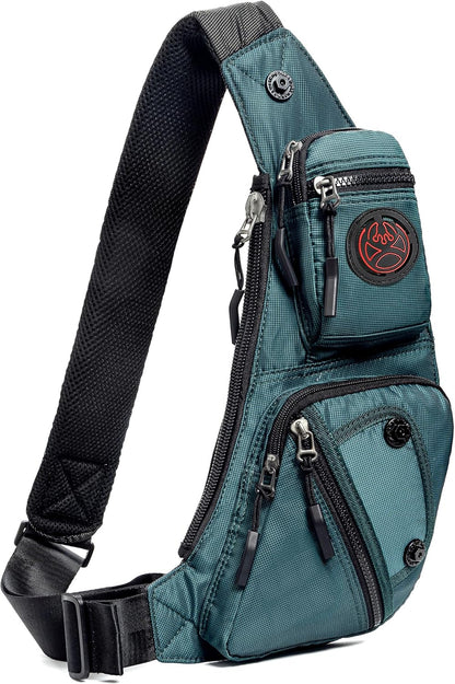 Sling Bag Chest Shoulder Backpack Crossbody Bags Casual Daypack for Men Women