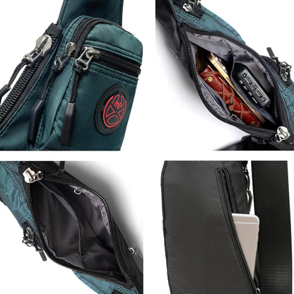 Sling Bag Chest Shoulder Backpack Crossbody Bags Casual Daypack for Men Women