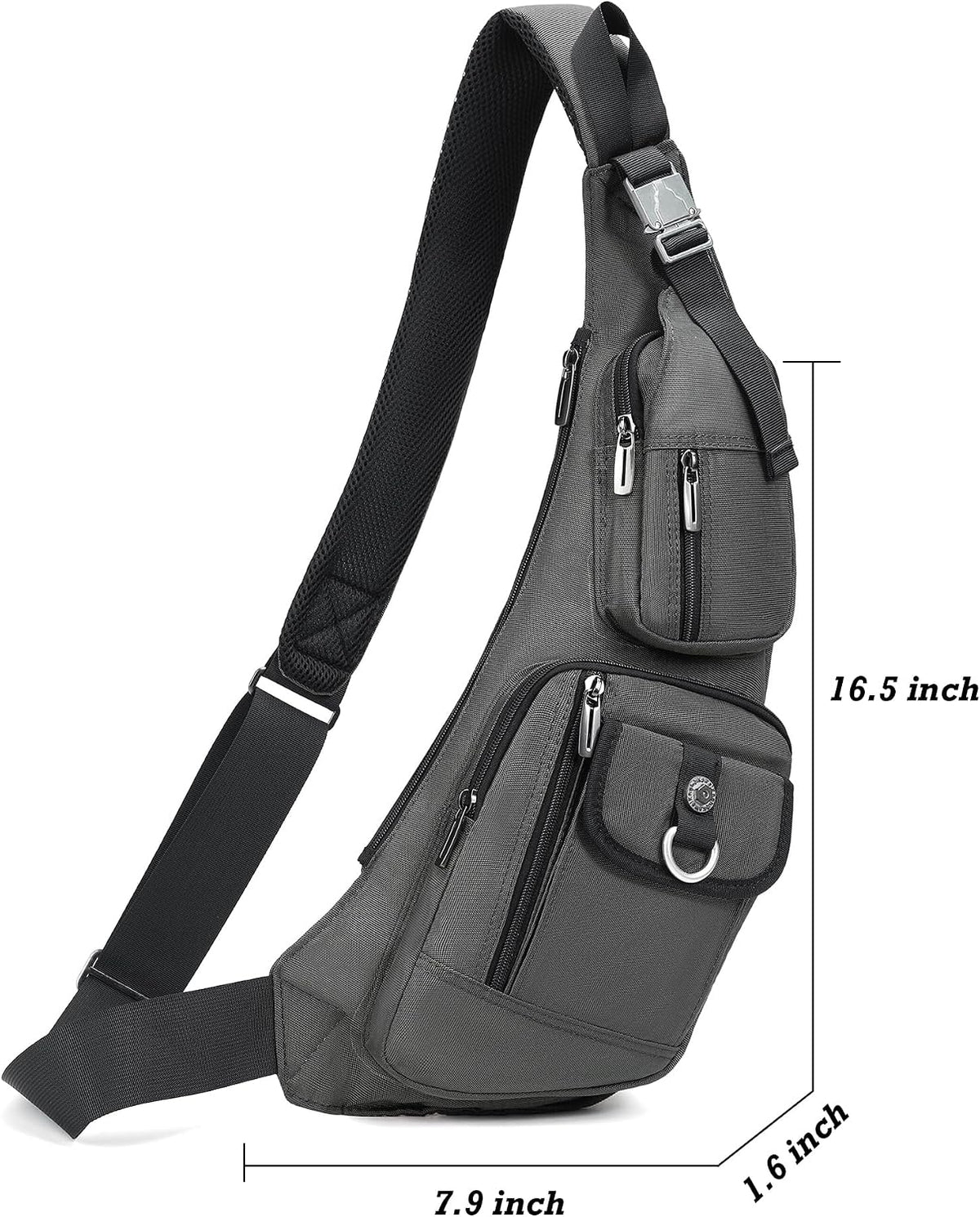 Sling Bag Chest Shoulder Backpack Crossbody Bags Casual Daypack for Men Women
