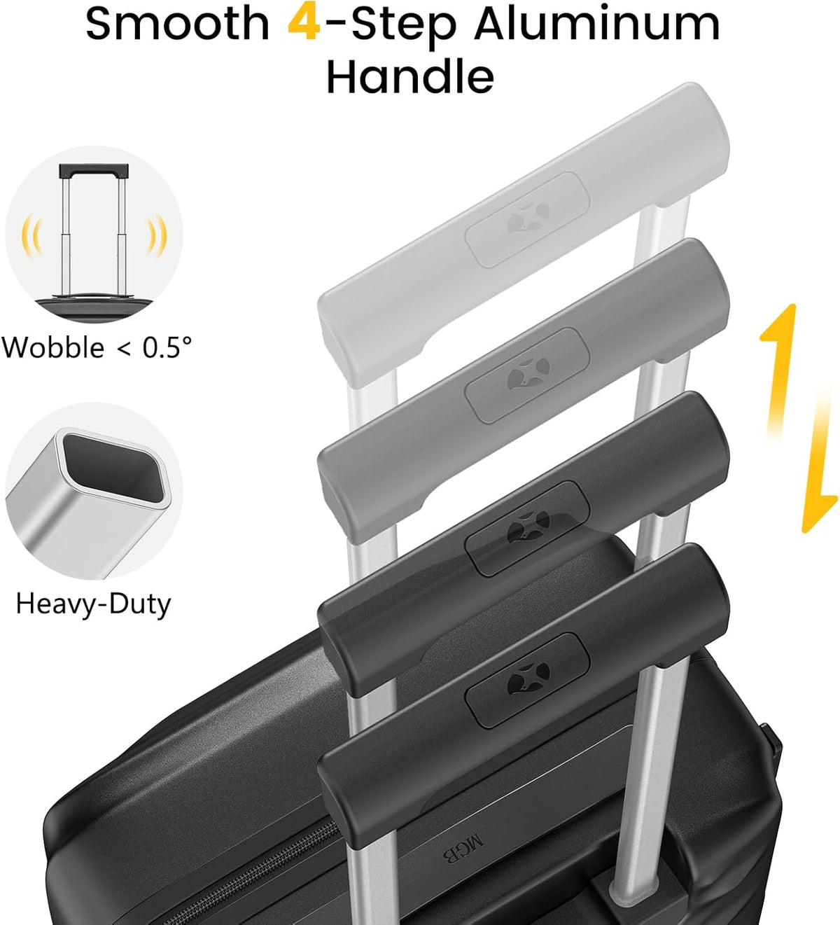 Carry On Luggage 22x14x9 Airline Approved, Hard Suitcases with Spinner Wheels, Polycarbonate Lightweight Luggage, TSA Approved, 20 Inch Carry-On, Blue