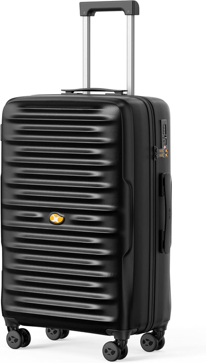 Carry On Luggage 22x14x9 Airline Approved, Hard Suitcases with Spinner Wheels, Polycarbonate Lightweight Luggage, TSA Approved, 20 Inch Carry-On, Blue