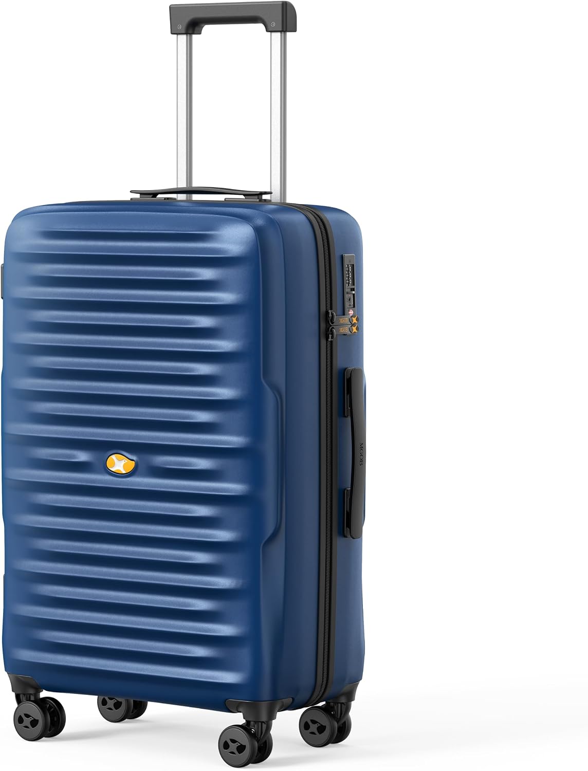 Carry On Luggage 22x14x9 Airline Approved, Hard Suitcases with Spinner Wheels, Polycarbonate Lightweight Luggage, TSA Approved, 20 Inch Carry-On, Blue