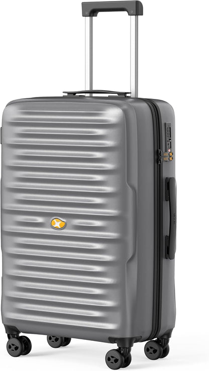 Carry On Luggage 22x14x9 Airline Approved, Hard Suitcases with Spinner Wheels, Polycarbonate Lightweight Luggage, TSA Approved, 20 Inch Carry-On, Blue