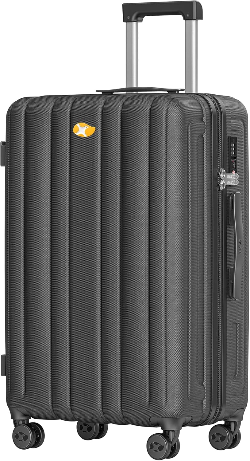 Carry On Luggage 22x14x9 Airline Approved, Hard Suitcases with Spinner Wheels, Polycarbonate Lightweight Luggage, TSA Approved, 20 Inch Carry-On, Blue