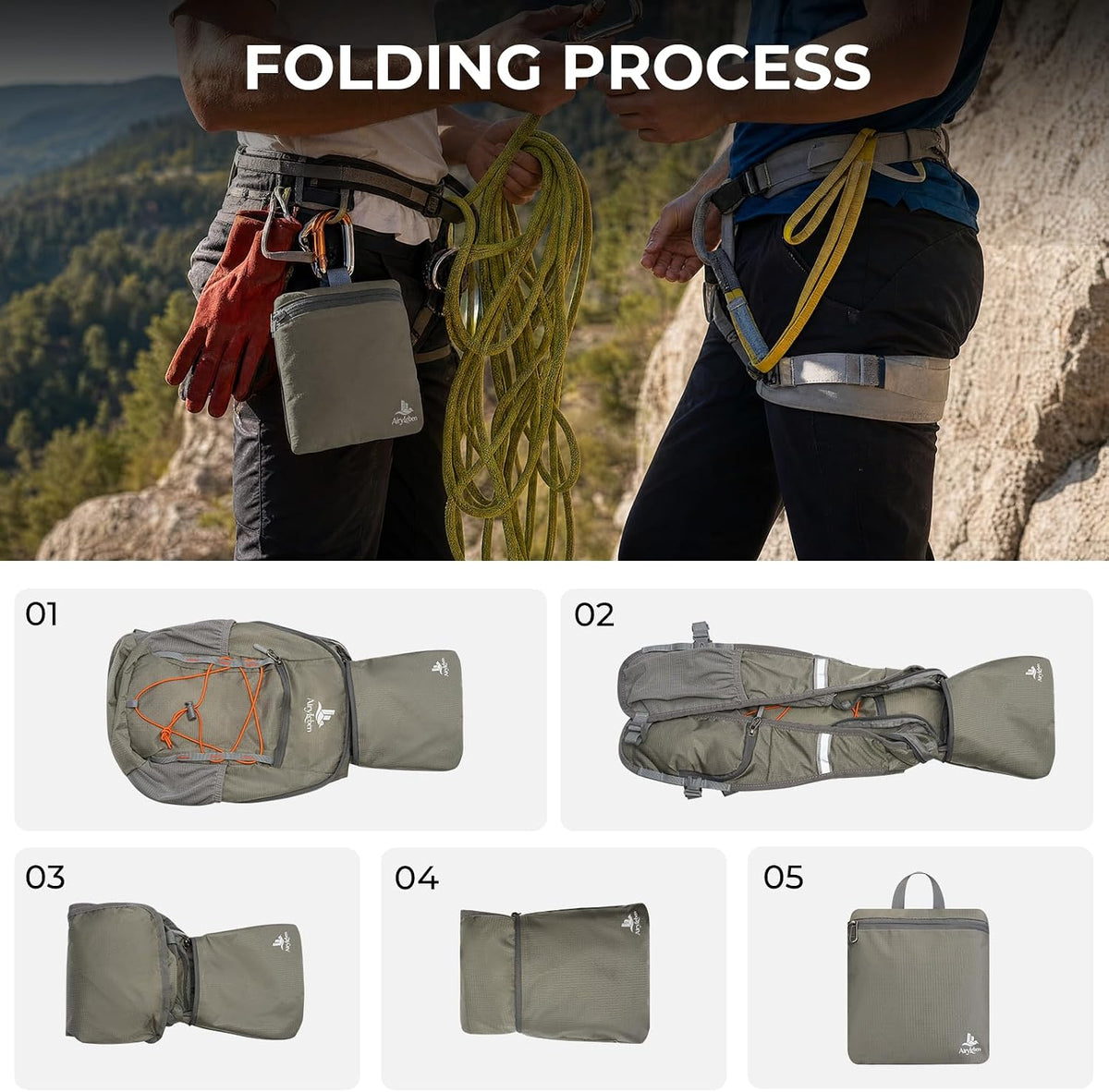 14L Small Hiking Backpack,Lightweight Packable Travel Daypack for Men Women | Quick Phone Pocket, Breathable Material, Water Resistant, Adjustable Straps, Emergency Whistle, Commuting Cycling