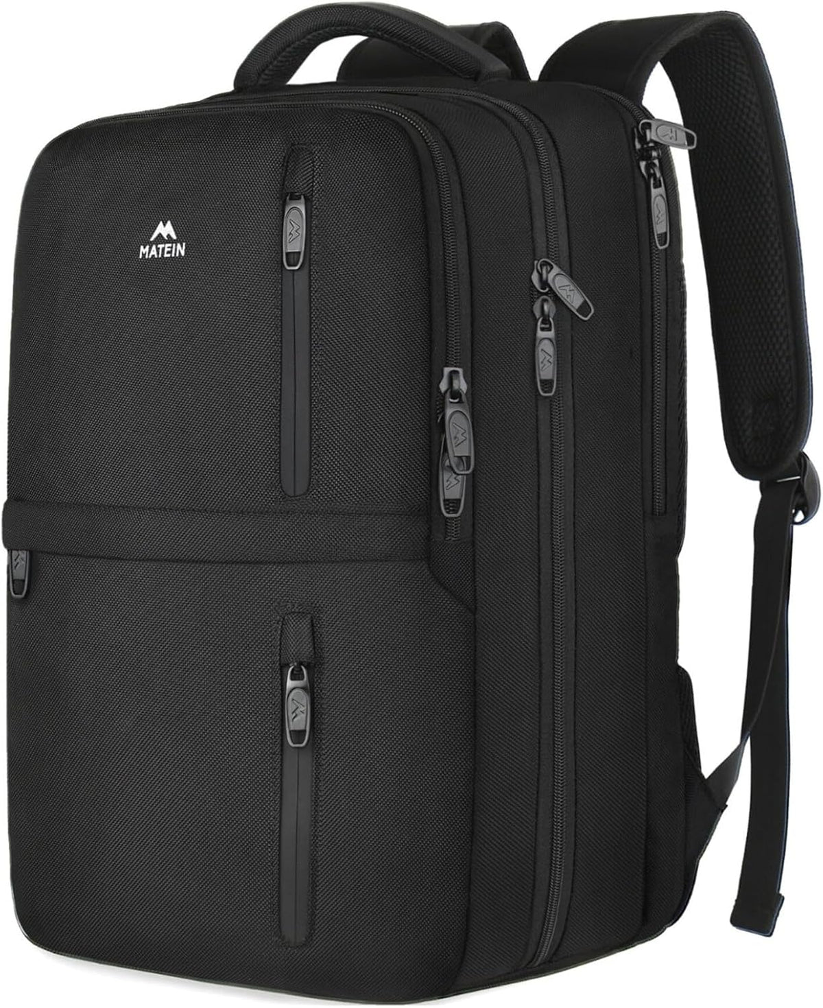 Carry on Travel Laptop Backpack, Large Personal Item Travel Backpack | Flight Approved, Shoe Compartment, Water Resistant, Weekender Overnight Bag, Fit 17 Inch Laptop, Green