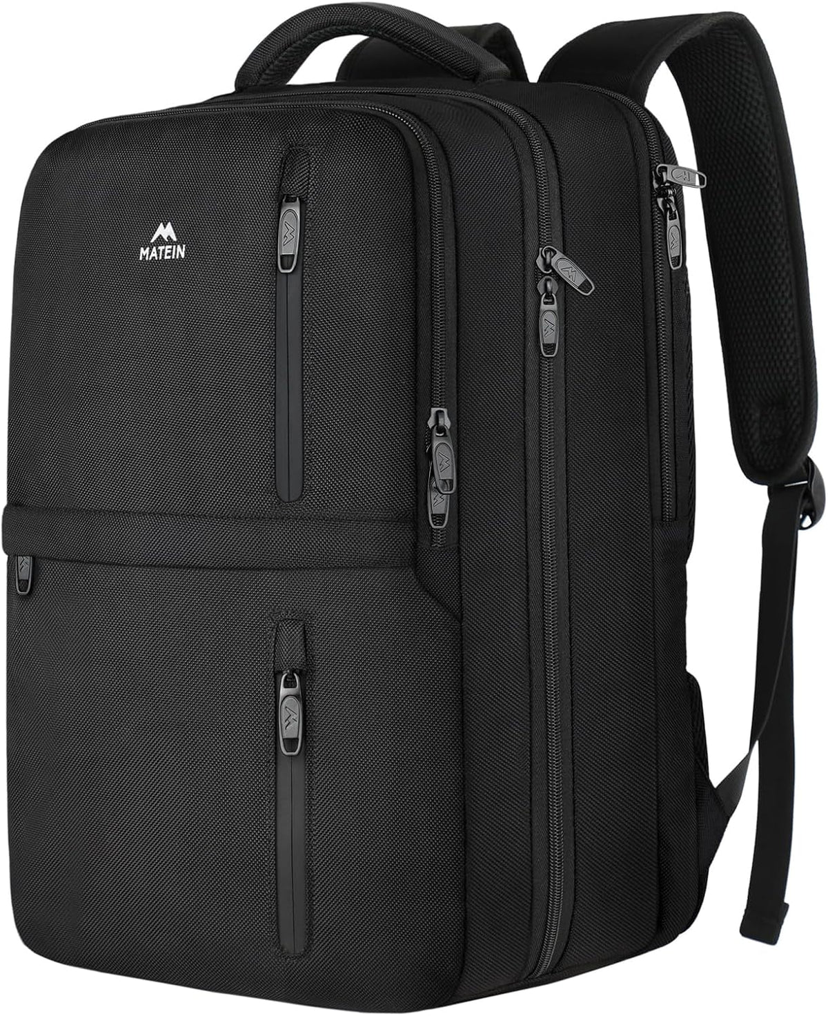 Carry on Travel Laptop Backpack, Large Personal Item Travel Backpack | Flight Approved, Shoe Compartment, Water Resistant, Weekender Overnight Bag, Fit 17 Inch Laptop, Green
