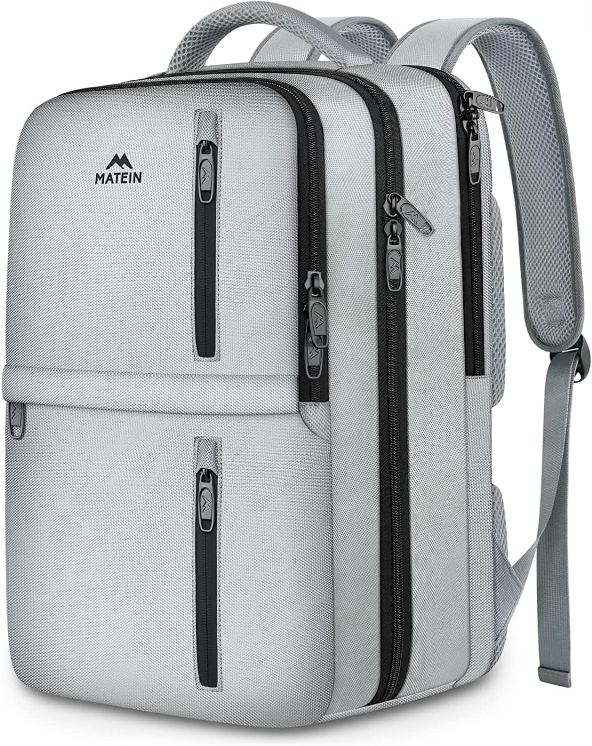 Carry on Travel Laptop Backpack, Large Personal Item Travel Backpack | Flight Approved, Shoe Compartment, Water Resistant, Weekender Overnight Bag, Fit 17 Inch Laptop, Green