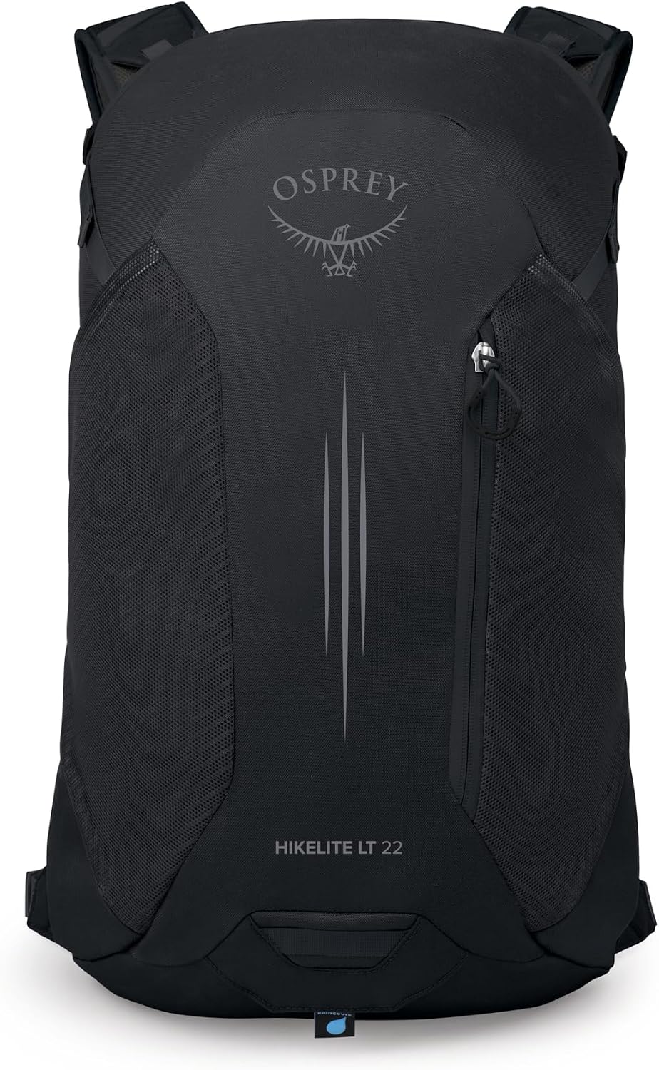 Hikelite LT 30L Hiking Backpack - Lightweight Travel Daypack with Rain Cover for Men and Women, Cascade Blue