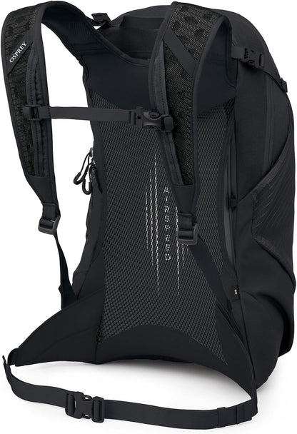 Hikelite LT 30L Hiking Backpack - Lightweight Travel Daypack with Rain Cover for Men and Women, Cascade Blue