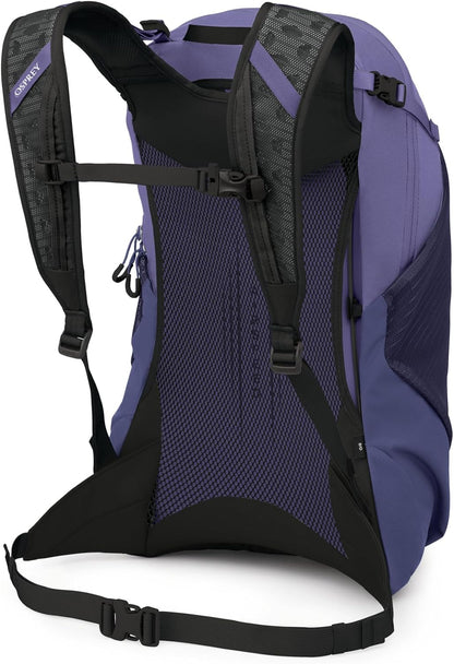 Hikelite LT 30L Hiking Backpack - Lightweight Travel Daypack with Rain Cover for Men and Women, Cascade Blue