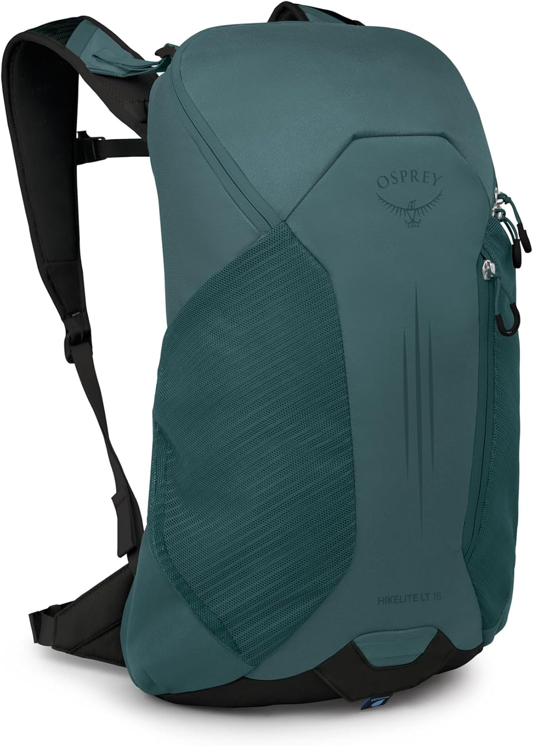 Hikelite LT 30L Hiking Backpack - Lightweight Travel Daypack with Rain Cover for Men and Women, Cascade Blue