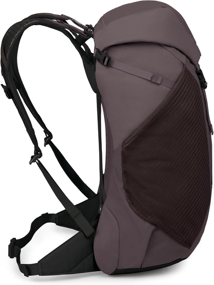 Hikelite LT 30L Hiking Backpack - Lightweight Travel Daypack with Rain Cover for Men and Women, Cascade Blue