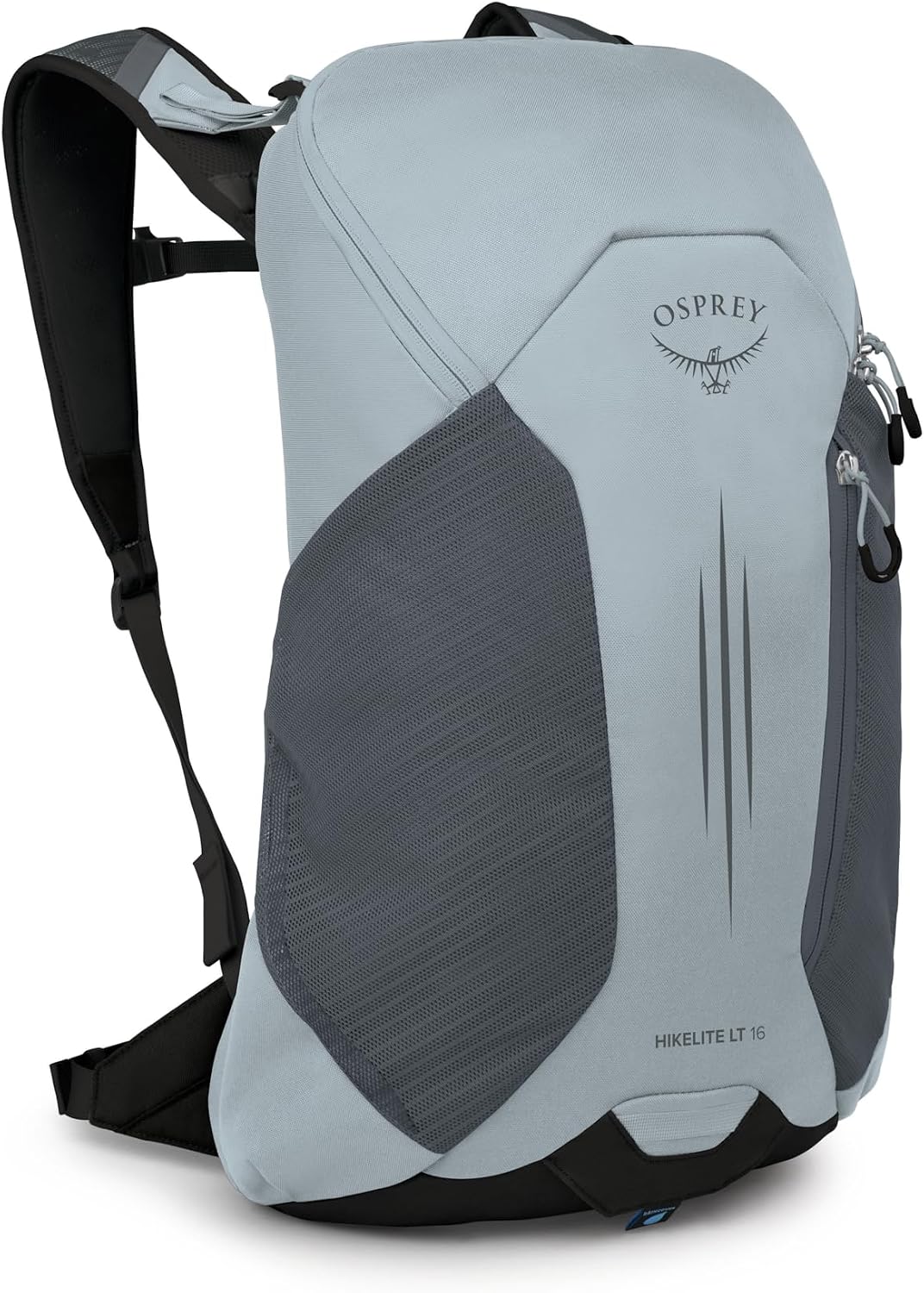 Hikelite LT 30L Hiking Backpack - Lightweight Travel Daypack with Rain Cover for Men and Women, Cascade Blue