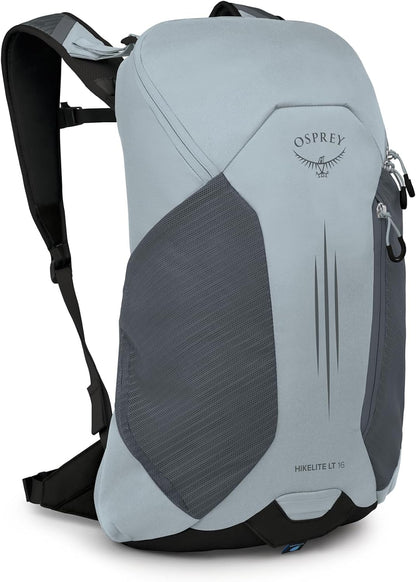 Hikelite LT 30L Hiking Backpack - Lightweight Travel Daypack with Rain Cover for Men and Women, Cascade Blue