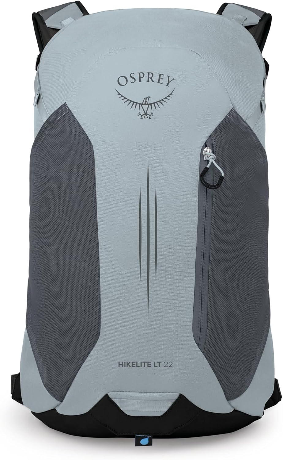 Hikelite LT 30L Hiking Backpack - Lightweight Travel Daypack with Rain Cover for Men and Women, Cascade Blue