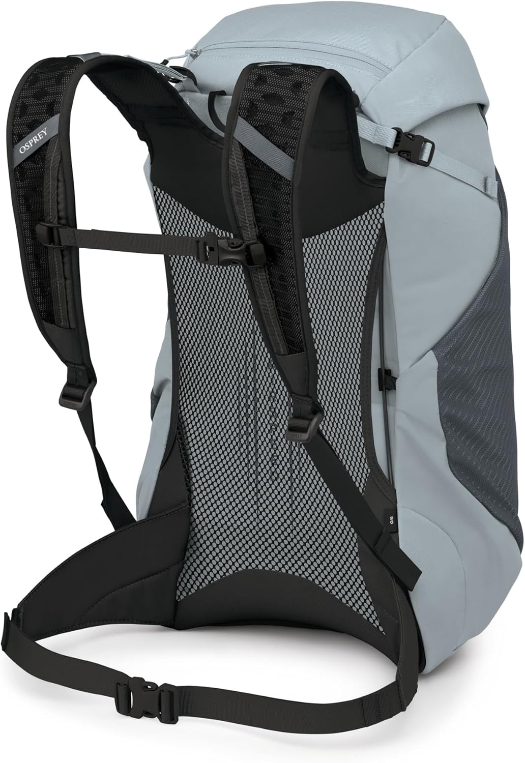 Hikelite LT 30L Hiking Backpack - Lightweight Travel Daypack with Rain Cover for Men and Women, Cascade Blue