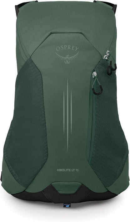 Hikelite LT 30L Hiking Backpack - Lightweight Travel Daypack with Rain Cover for Men and Women, Cascade Blue