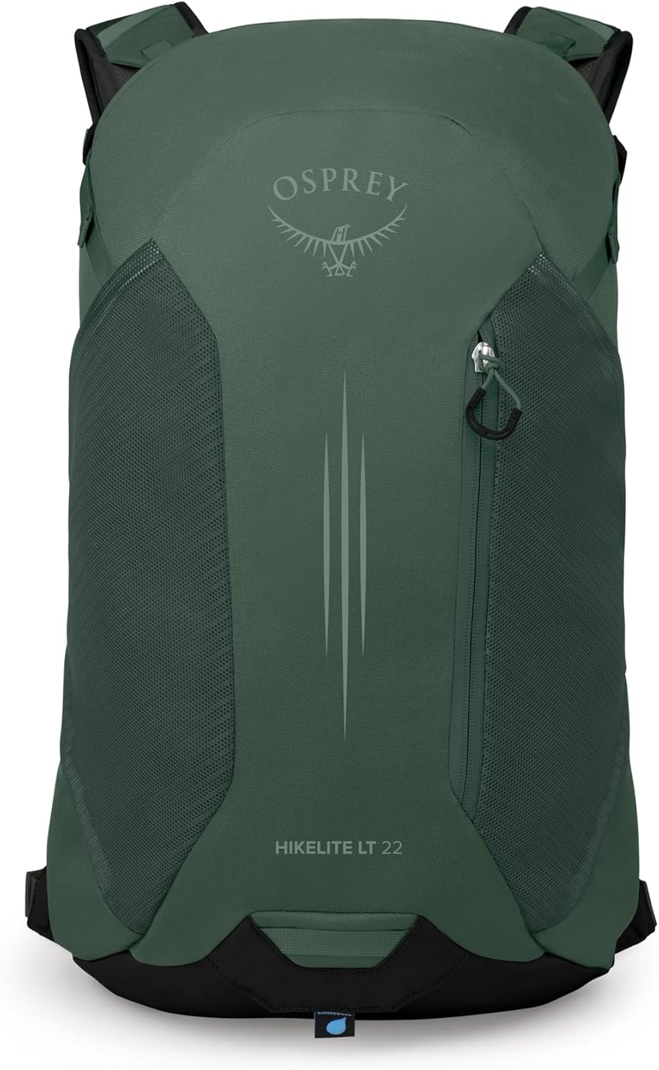 Hikelite LT 30L Hiking Backpack - Lightweight Travel Daypack with Rain Cover for Men and Women, Cascade Blue
