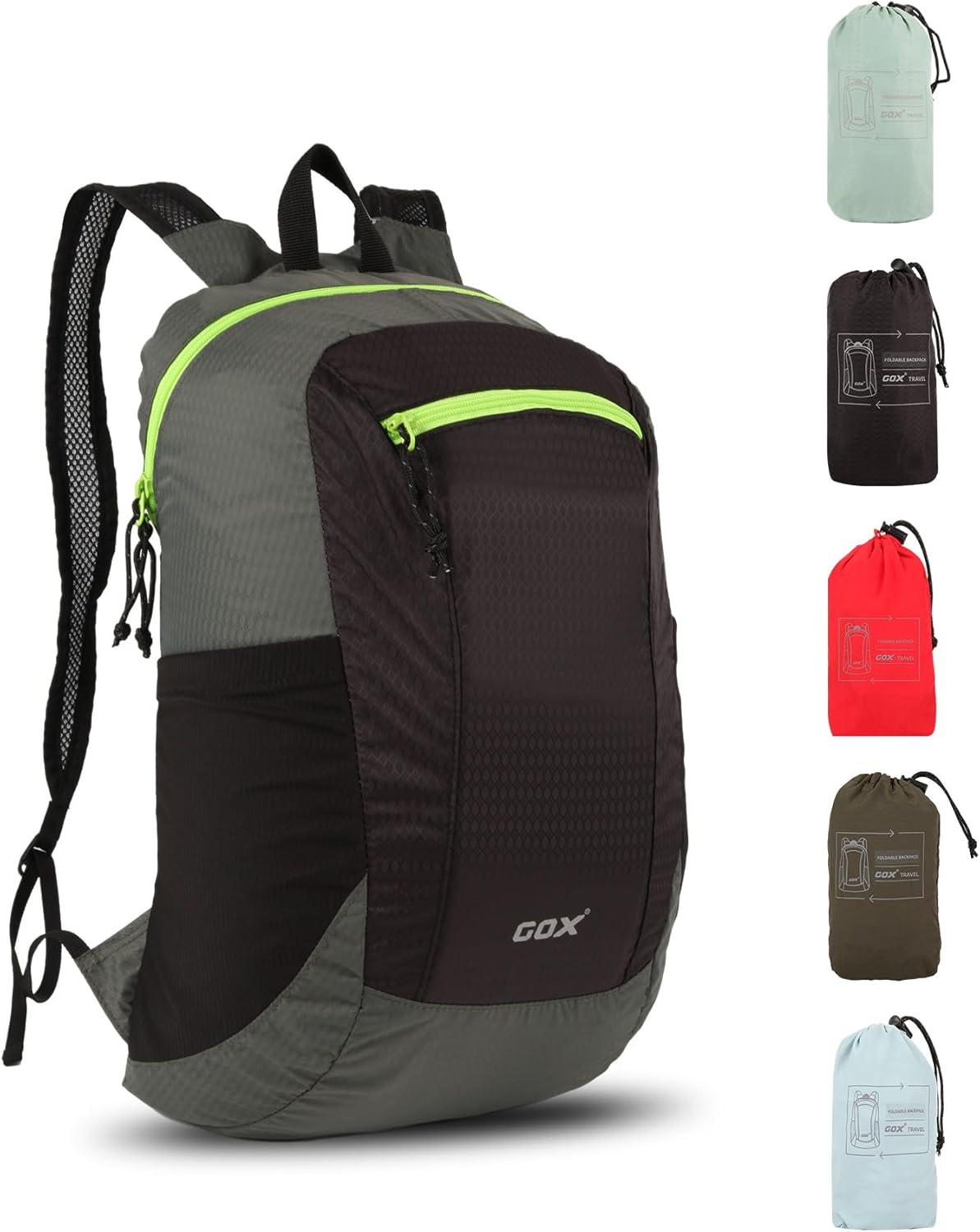 Foldable 20l Backpack For Travel Lightweight Hiking Packable Daypack for Men Travel Camping Outdoor Bag Women (Jasper)