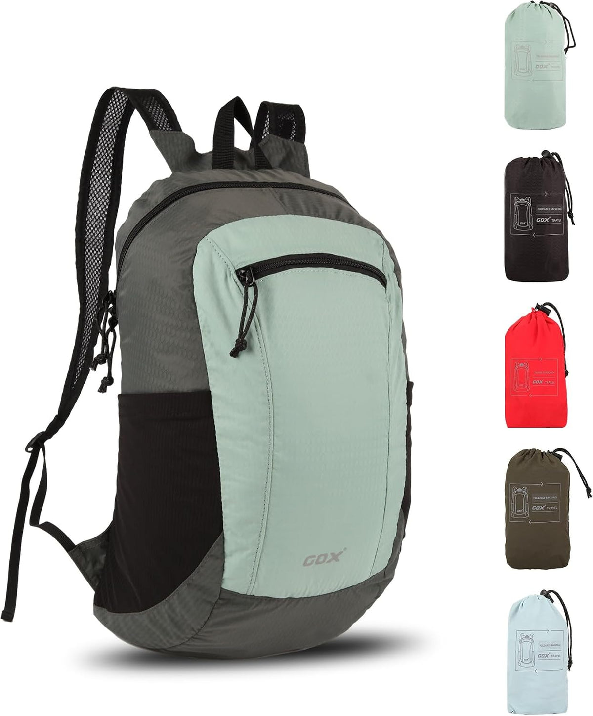 Foldable 20l Backpack For Travel Lightweight Hiking Packable Daypack for Men Travel Camping Outdoor Bag Women (Jasper)