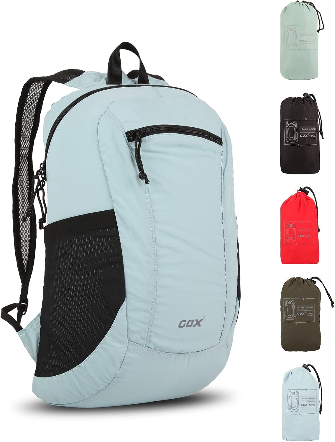 Foldable 20l Backpack For Travel Lightweight Hiking Packable Daypack for Men Travel Camping Outdoor Bag Women (Jasper)