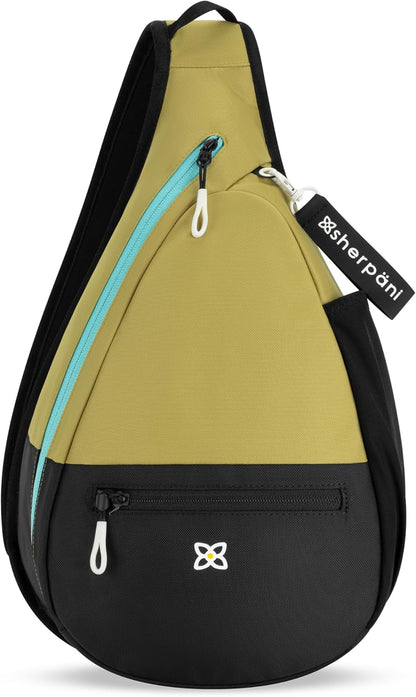 Esprit, Sling Backpack, 10L Travel Bag, Right-Handed Shoulder Sling Purse, Crossbody Backpack, Travel Gifts, RFID Protection (Chromatic)