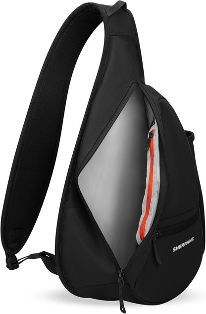 Esprit, Sling Backpack, 10L Travel Bag, Right-Handed Shoulder Sling Purse, Crossbody Backpack, Travel Gifts, RFID Protection (Chromatic)