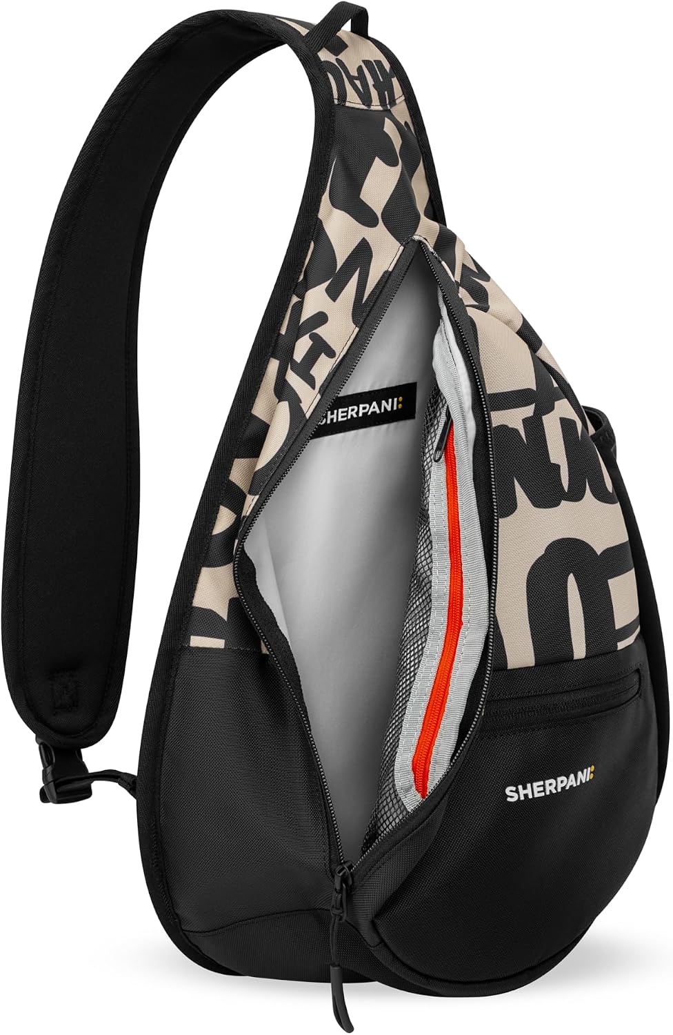 Esprit, Sling Backpack, 10L Travel Bag, Right-Handed Shoulder Sling Purse, Crossbody Backpack, Travel Gifts, RFID Protection (Chromatic)