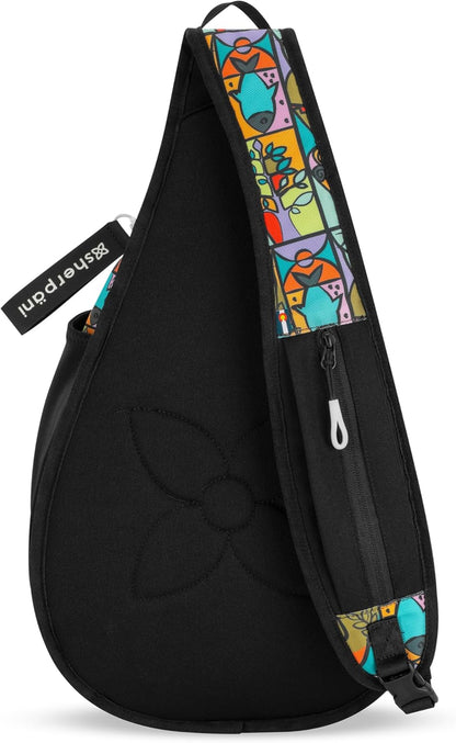 Esprit, Sling Backpack, 10L Travel Bag, Right-Handed Shoulder Sling Purse, Crossbody Backpack, Travel Gifts, RFID Protection (Chromatic)
