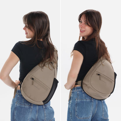 Esprit, Sling Backpack, 10L Travel Bag, Right-Handed Shoulder Sling Purse, Crossbody Backpack, Travel Gifts, RFID Protection (Chromatic)