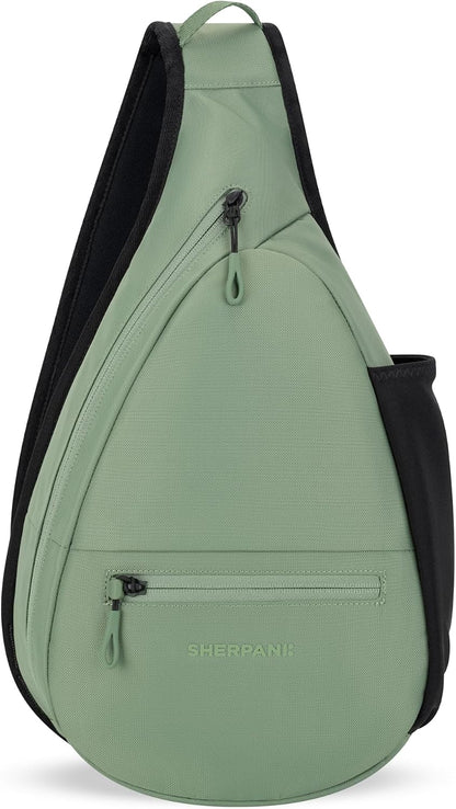 Esprit, Sling Backpack, 10L Travel Bag, Right-Handed Shoulder Sling Purse, Crossbody Backpack, Travel Gifts, RFID Protection (Chromatic)