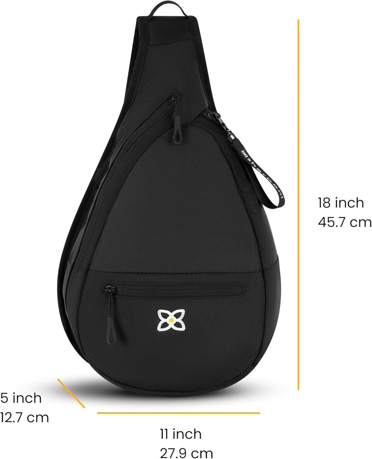 Esprit, Sling Backpack, 10L Travel Bag, Right-Handed Shoulder Sling Purse, Crossbody Backpack, Travel Gifts, RFID Protection (Chromatic)