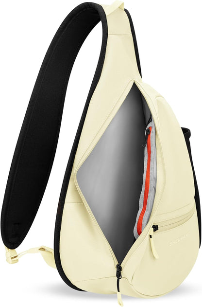 Esprit, Sling Backpack, 10L Travel Bag, Right-Handed Shoulder Sling Purse, Crossbody Backpack, Travel Gifts, RFID Protection (Chromatic)