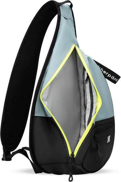 Esprit, Sling Backpack, 10L Travel Bag, Right-Handed Shoulder Sling Purse, Crossbody Backpack, Travel Gifts, RFID Protection (Chromatic)