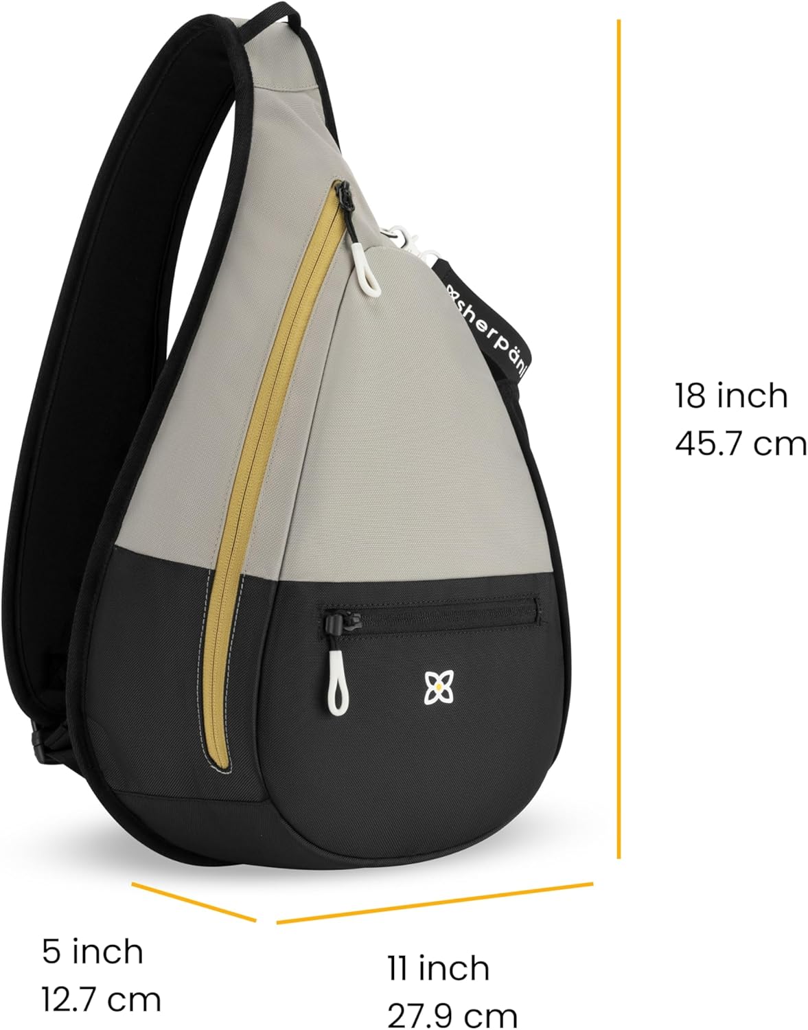 Esprit, Sling Backpack, 10L Travel Bag, Right-Handed Shoulder Sling Purse, Crossbody Backpack, Travel Gifts, RFID Protection (Chromatic)