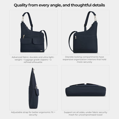 Anti-Theft Classic Crossbody Bag