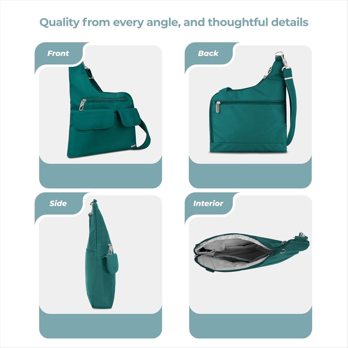 Anti-Theft Classic Crossbody Bag