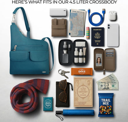 Anti-Theft Classic Crossbody Bag