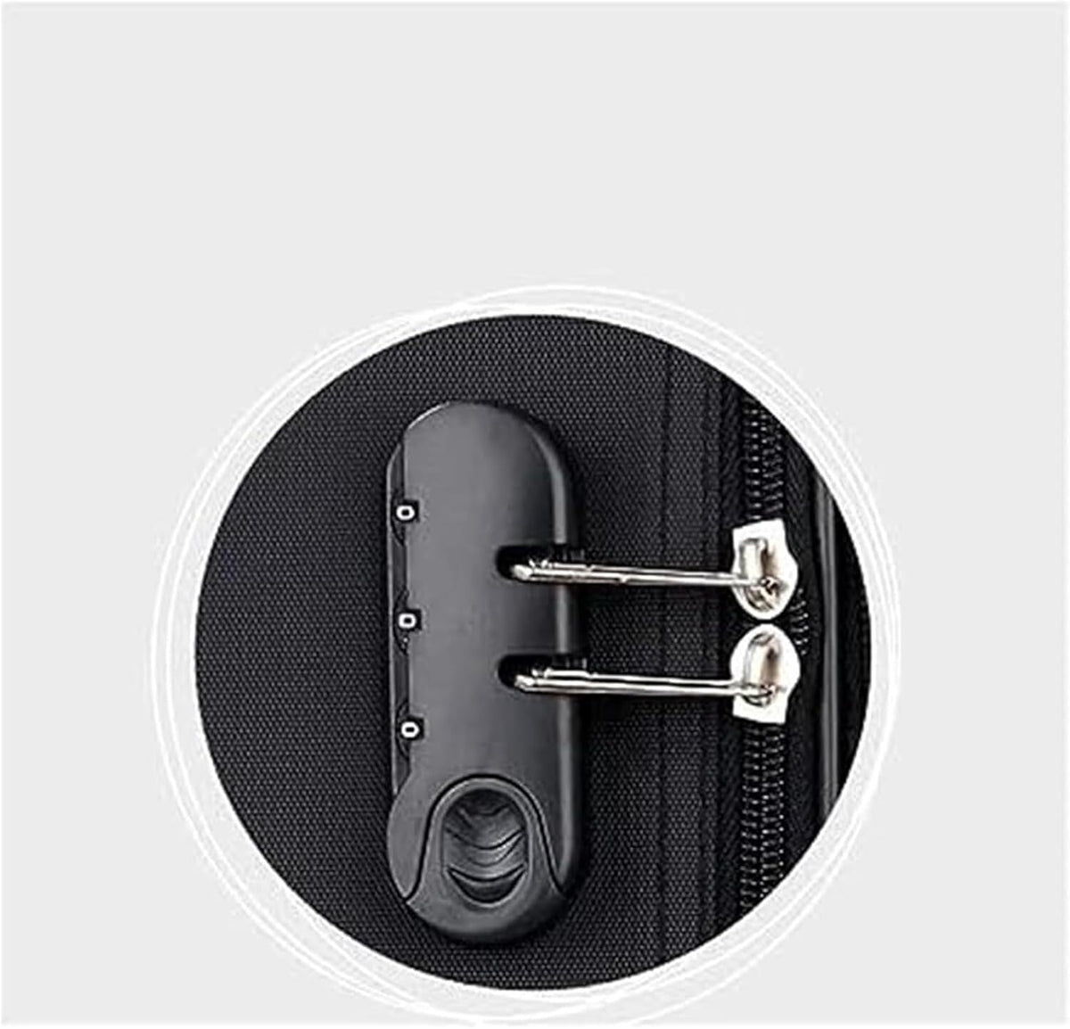 Carry-On Softside Luggage with Spinner Wheels,Expandable Softside Carry-On Suitcase Checked Luggage Luggage Carry On (Color : Black, Size : 22in)