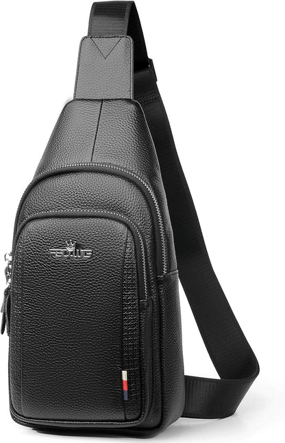 sling Backpack for Men Chest Bag Crossbody Shoulder Bags Travel Bag Purse for Men with Water Resistant